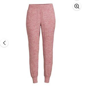 Athletic Works NWT Women's Size XL 16/18 Soft Lightweight Joggers Pockets Pink